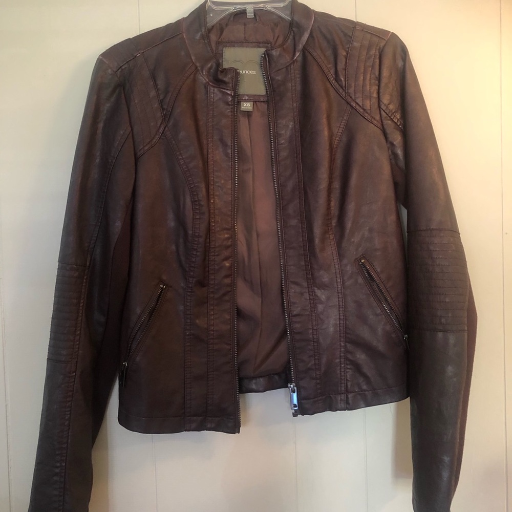 Maurice’s leather jacket